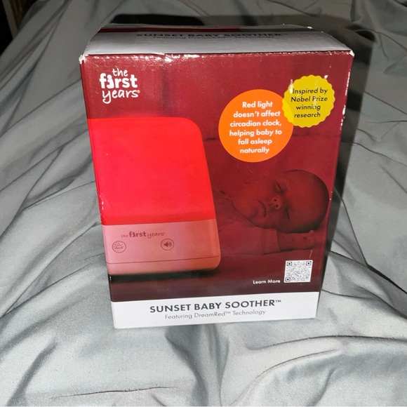 The 1st Years Baby Soother White Noise Red Technology Night Light New SEALED BOX - Picture 11 of 16